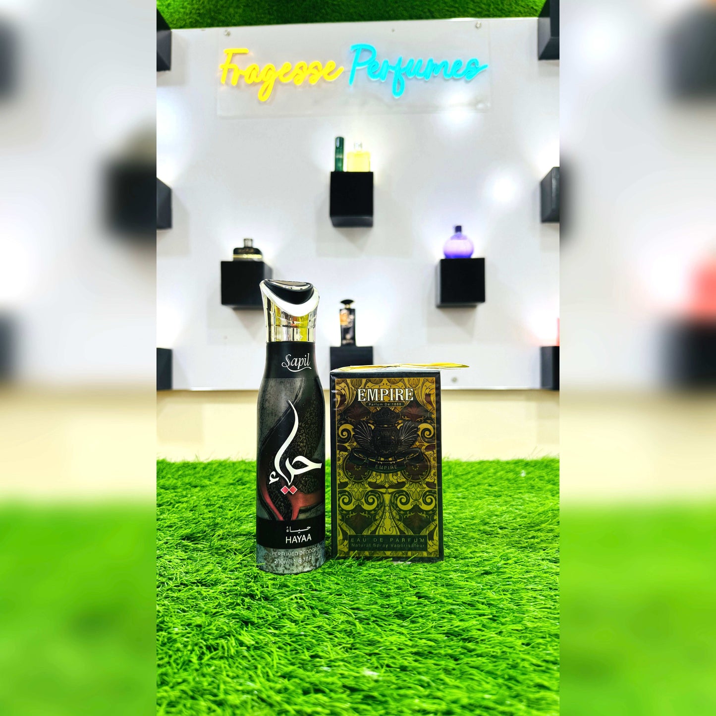 Imported Empire Perfume with Body Spray, Parcel Allow to Open