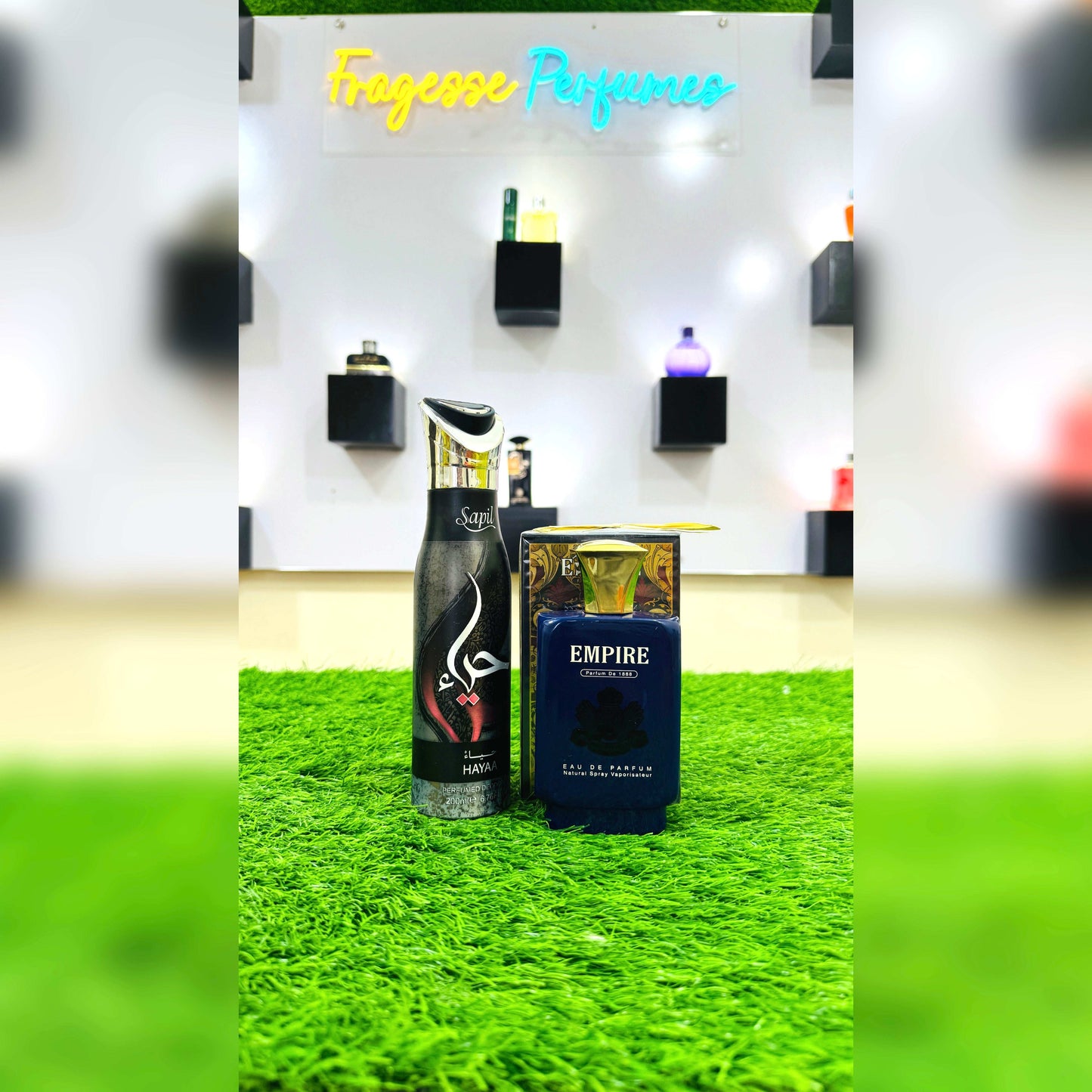 Imported Empire Perfume with Body Spray, Parcel Allow to Open
