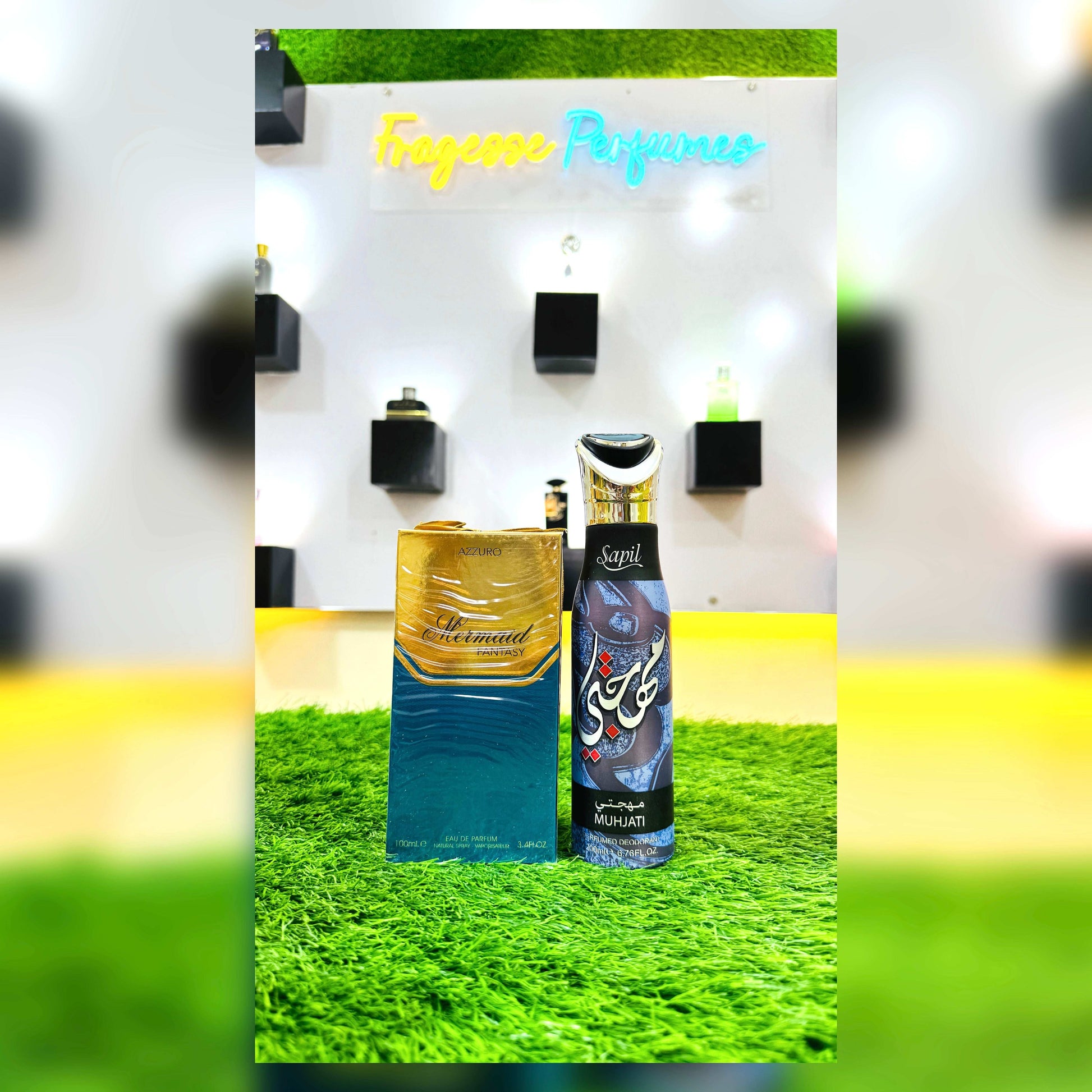 Branded Azzuro Perfume and Sapil Body Spray