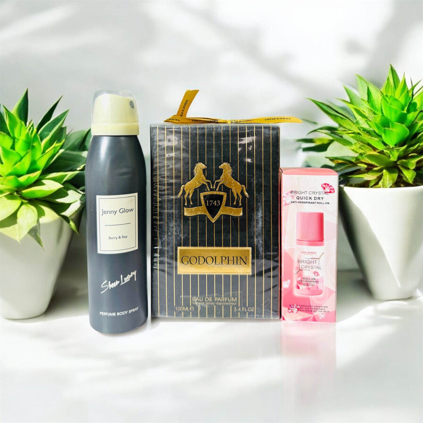 Godolphin, Jenny Glow Perfume and Deodorant