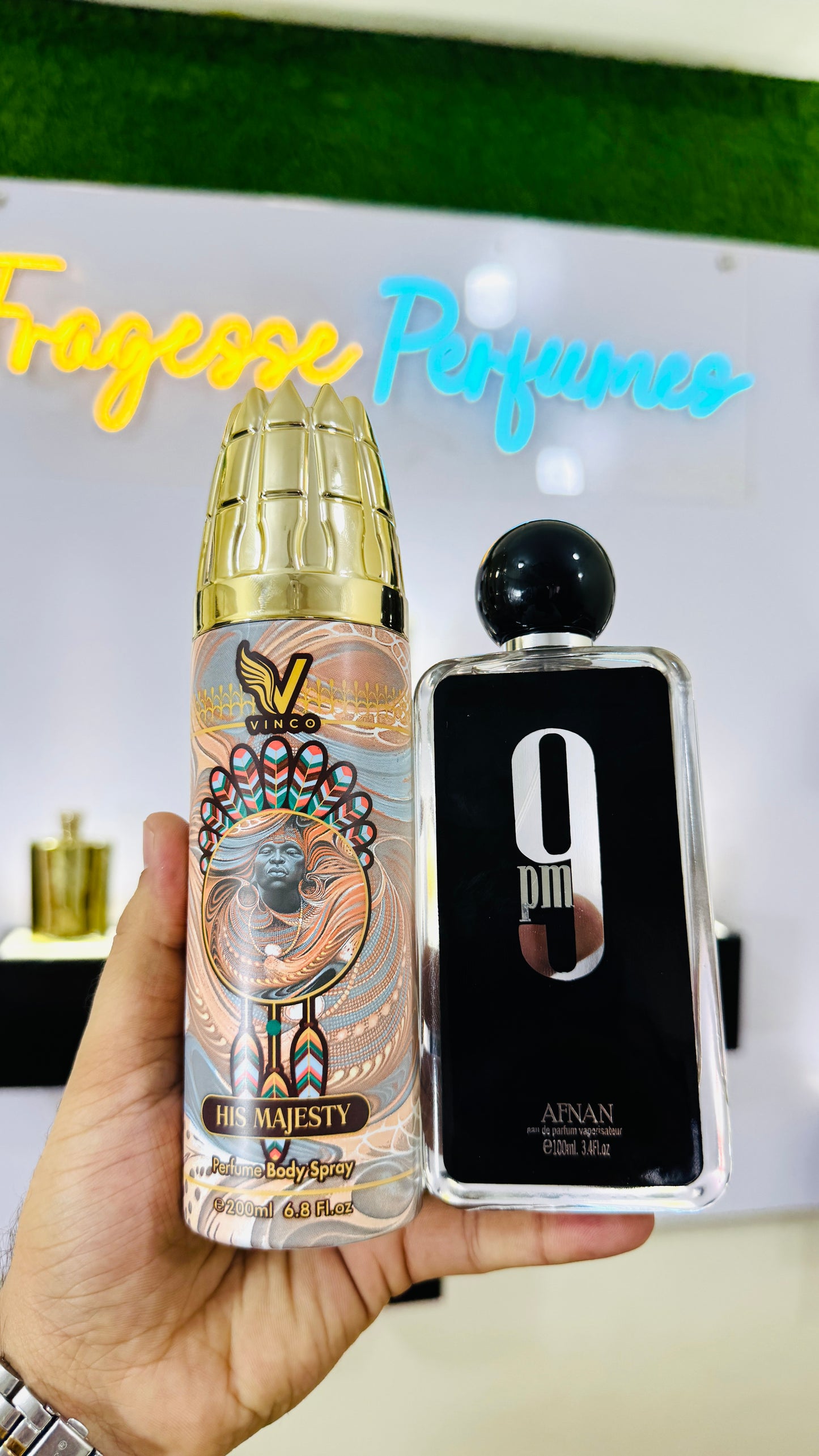 9PM by Afnan with Body Spray Gift