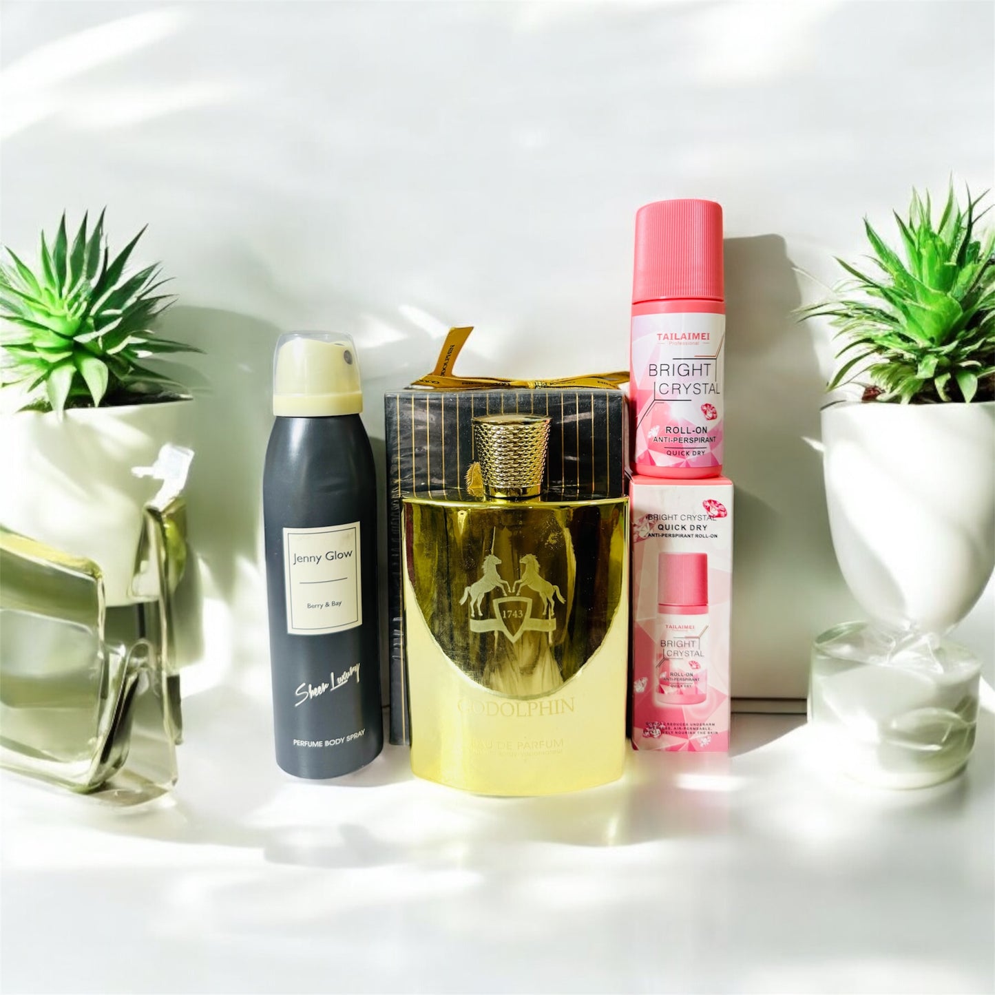 Godolphin, Jenny Glow Perfume and Deodorant