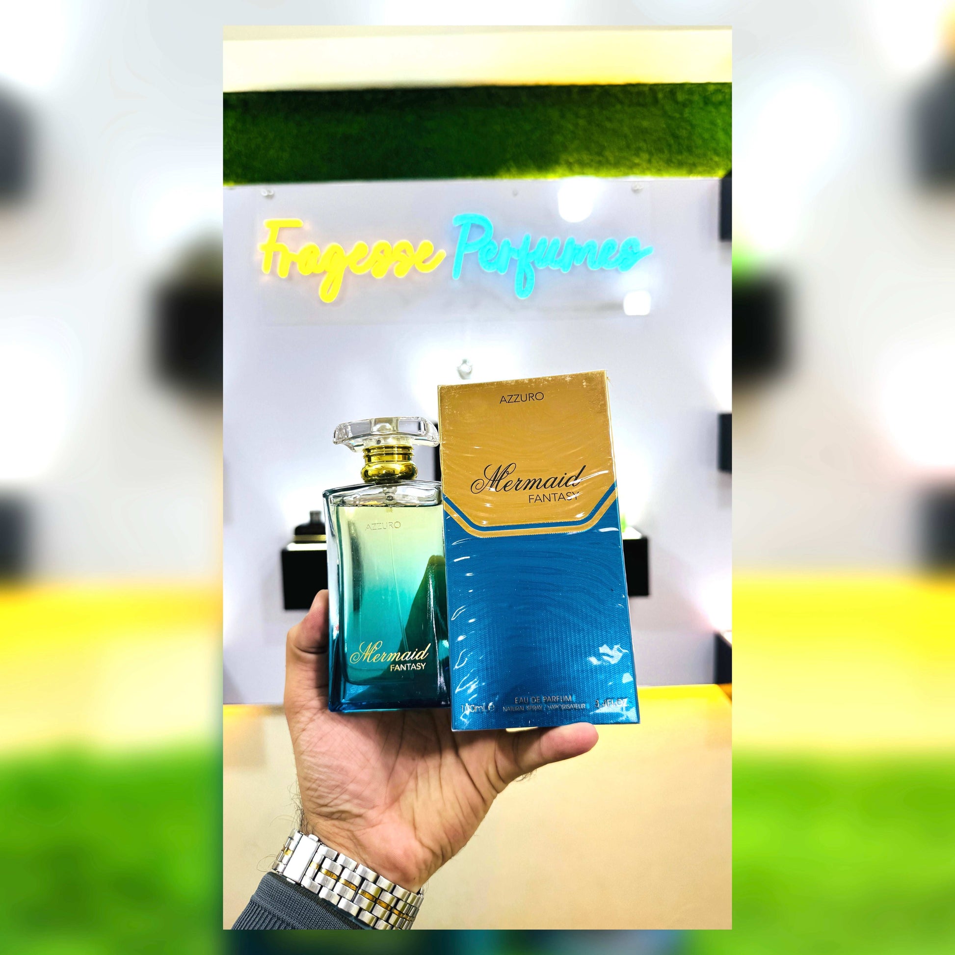 Branded Azzuro Perfume and Sapil Body Spray