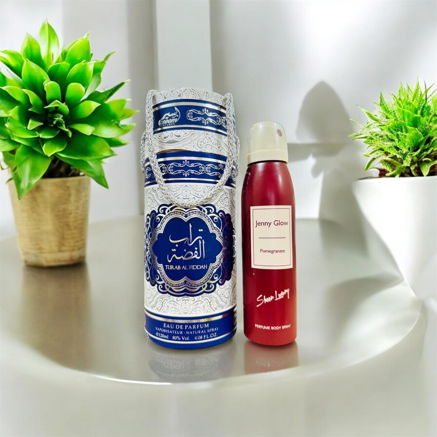 Turan Al Fiddah Perfume with Body Perfume Gift