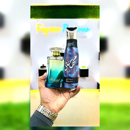 Branded Azzuro Perfume and Sapil Body Spray