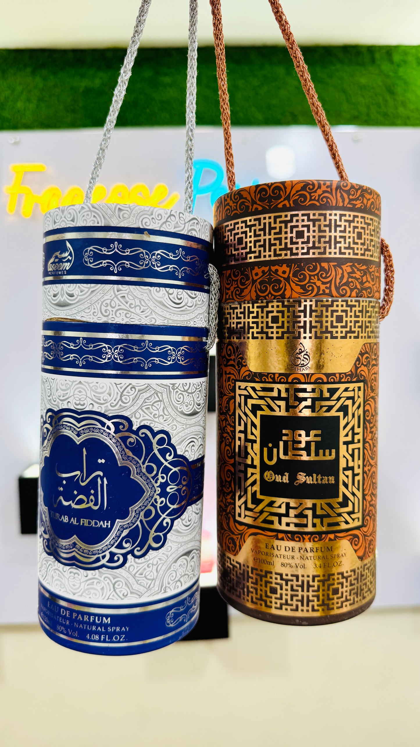 Turan Al Fiddah Perfume with Body Perfume Gift