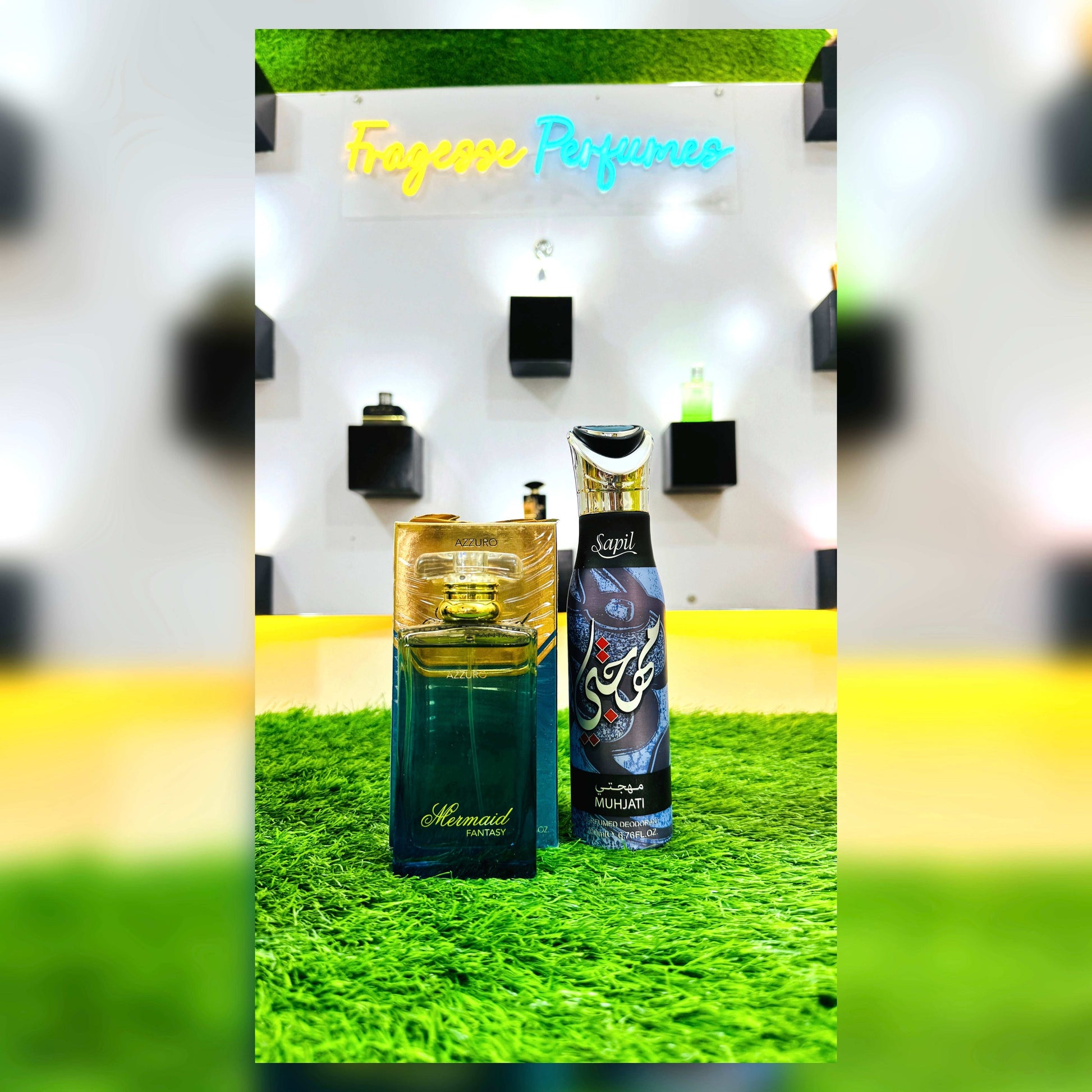 Branded Azzuro Perfume and Sapil Body Spray