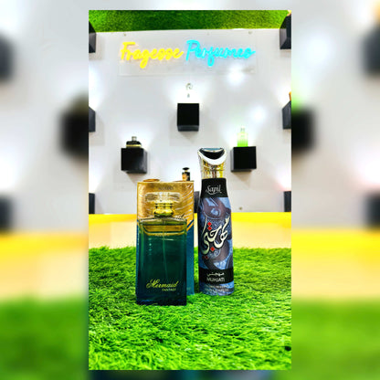 Branded Azzuro Perfume and Sapil Body Spray
