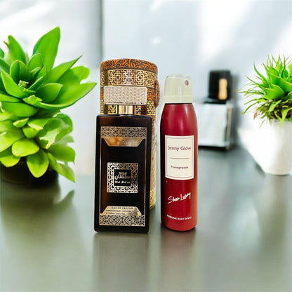 Oud Sultan by ZAHABI with Jenny Body Perfume Gift