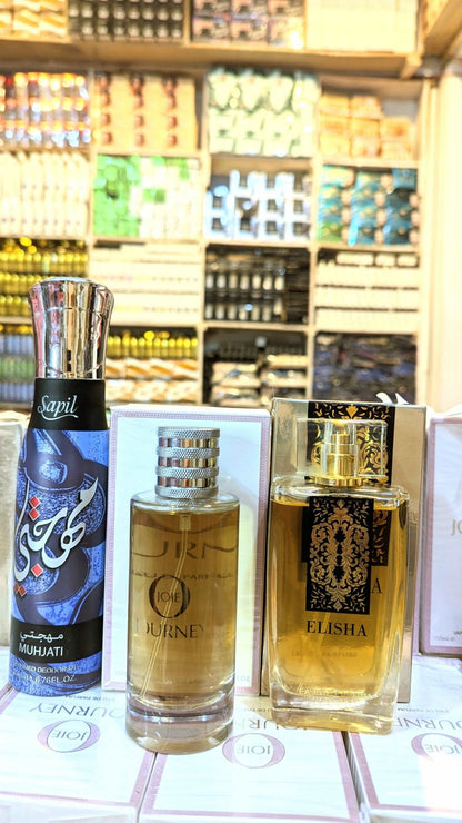 Imported Made in France Alisha, Journey and Sapil Body Spray