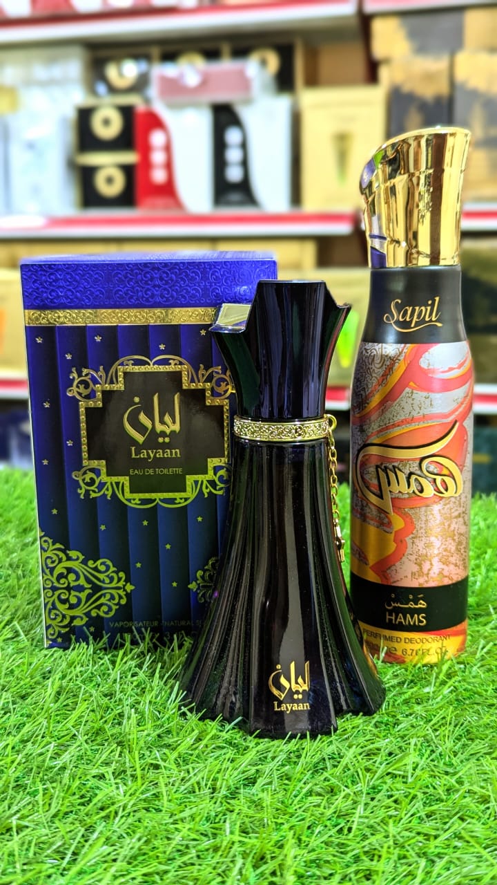 Layaan Perfume (Sapil Body Spray Gift) Fragesse 