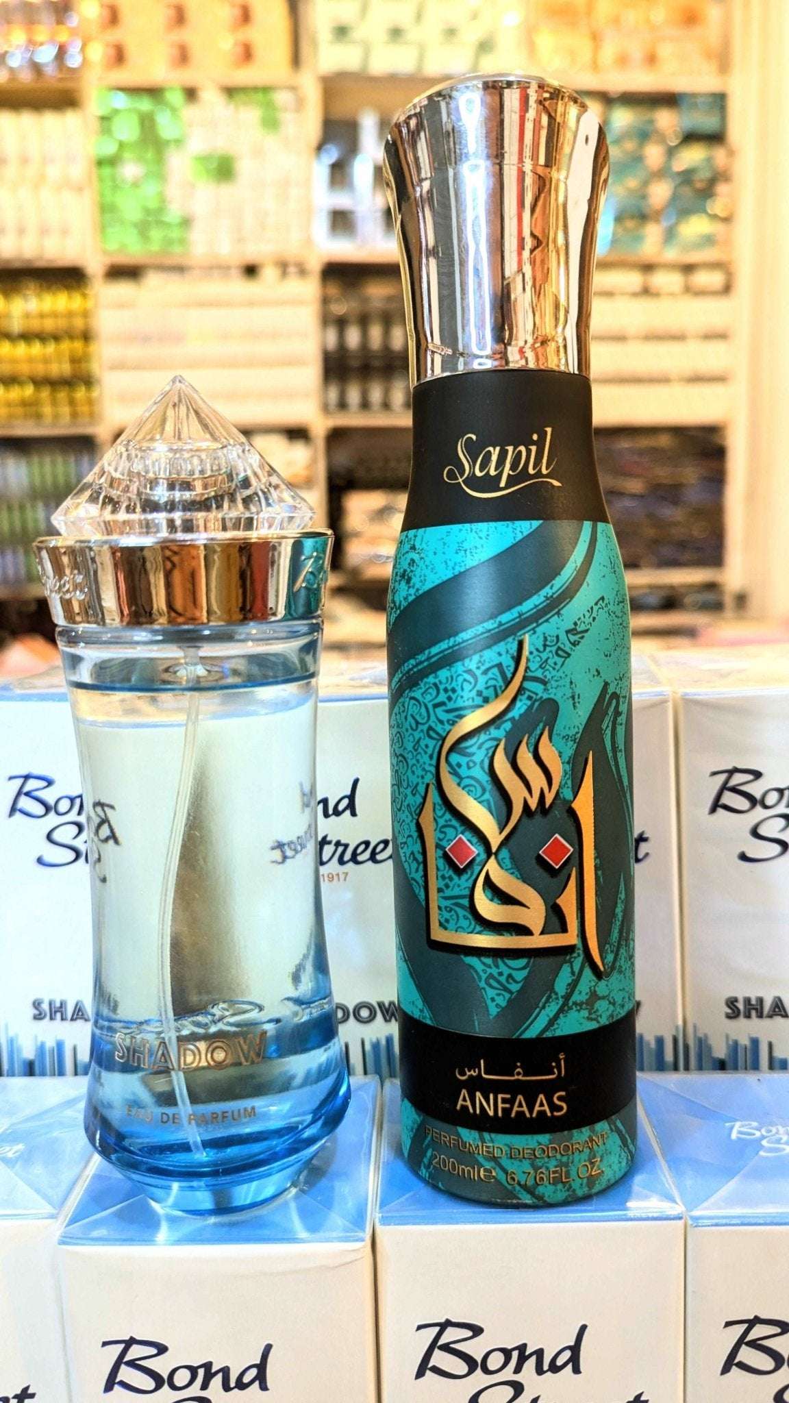 Premium Shadow Perfume by Bond Street Brand (UK Based) + Sapil Spray Gift perfume Fragesse 