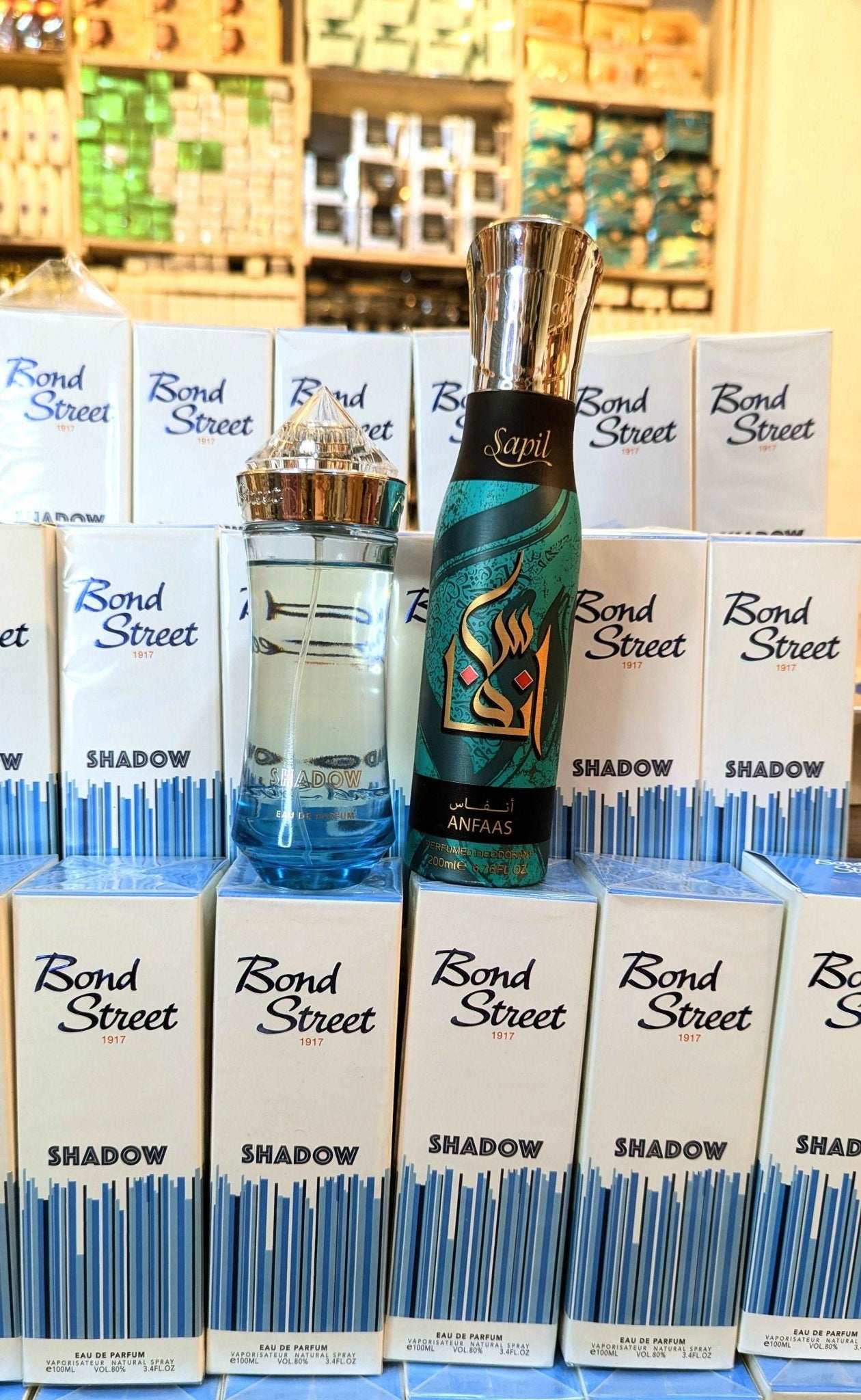 Premium Shadow Perfume by Bond Street Brand (UK Based) + Sapil Spray Gift perfume Fragesse 
